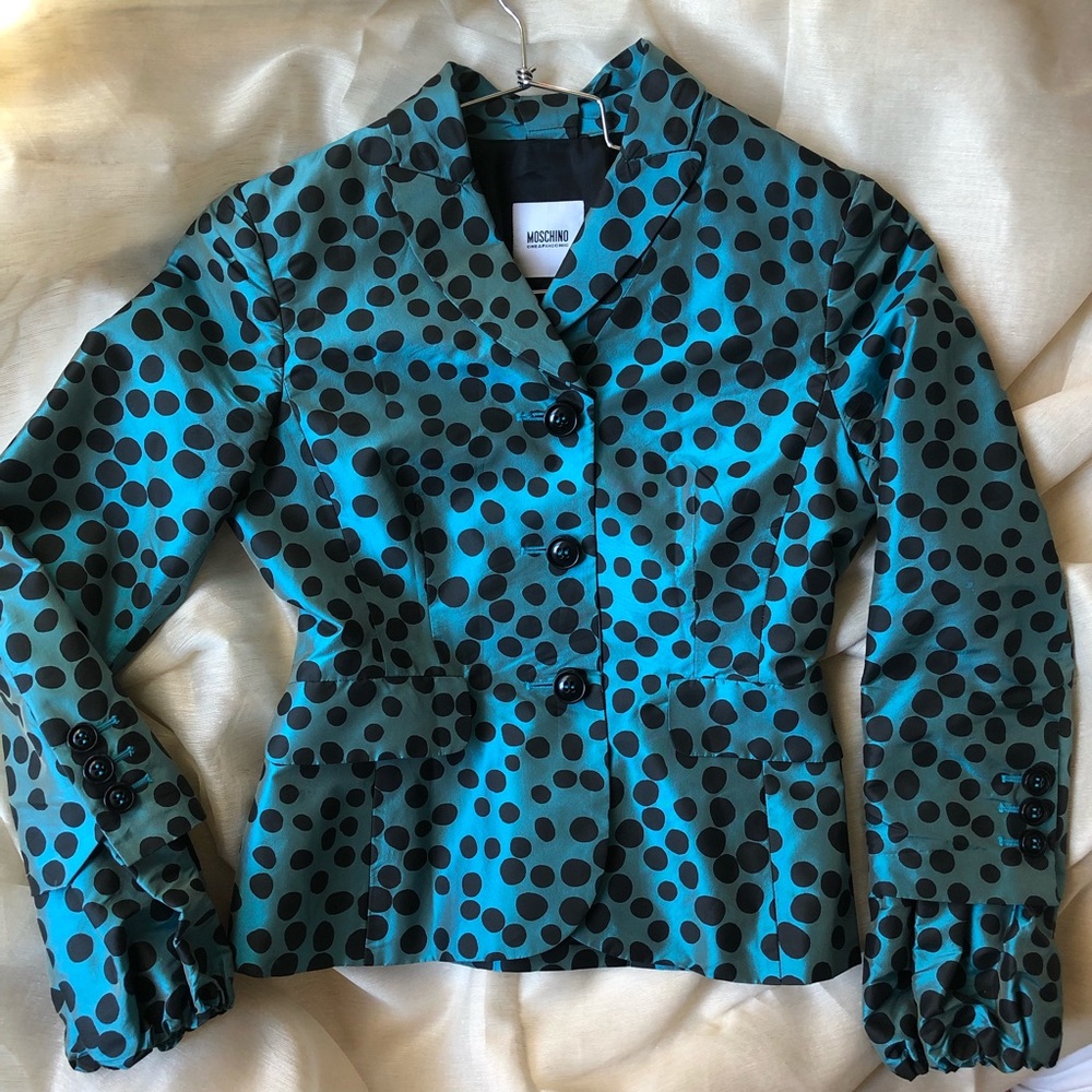 ‼️MOVING SALE Moschino 100% silk top